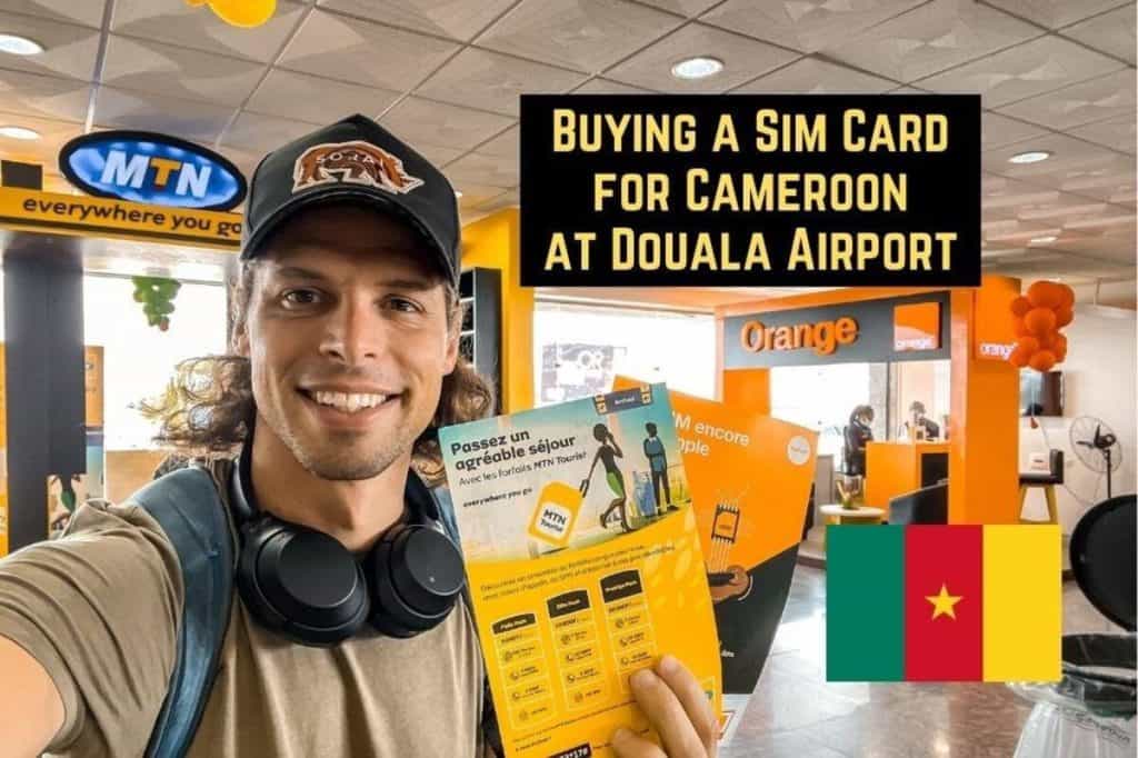 Buying a SIM card at Douala Airport