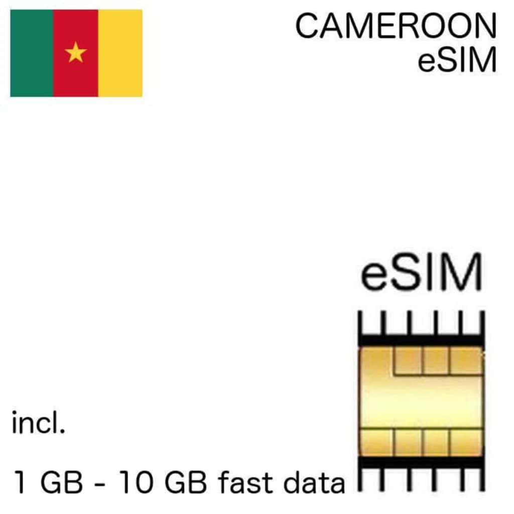 Cameroon eSIM - a great alternative