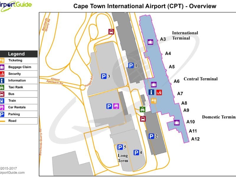 Trouver où acheter des cartes SIM selon le schéma de l'aéroport