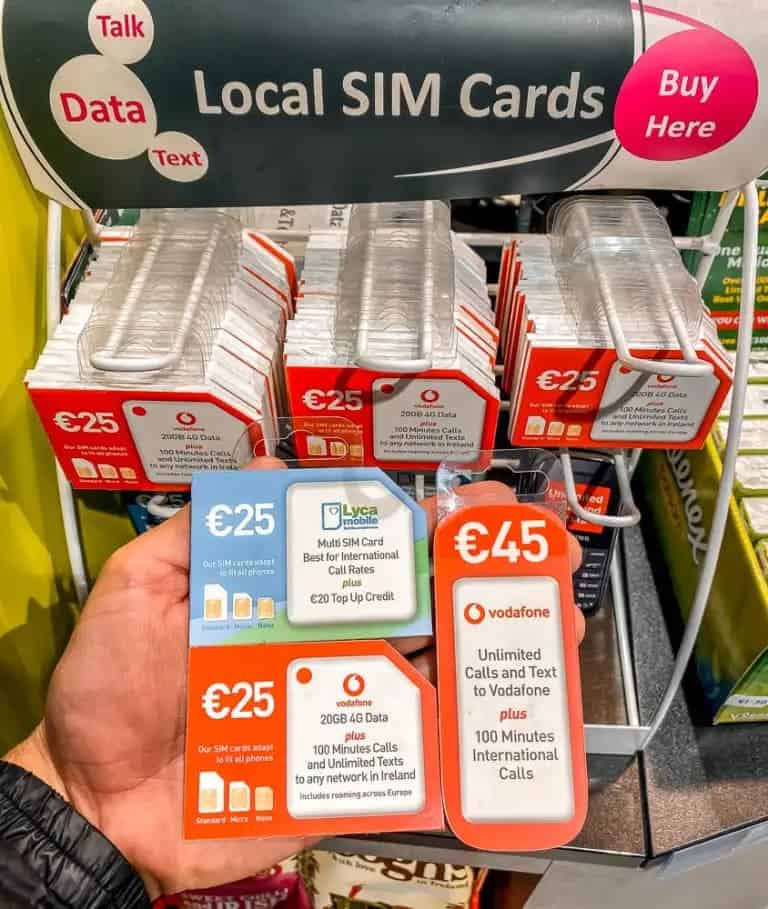 Lycamobile prepaid sim card in Ireland