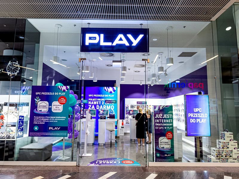 You also buy SIM card at the Galeria Krakowska shopping center