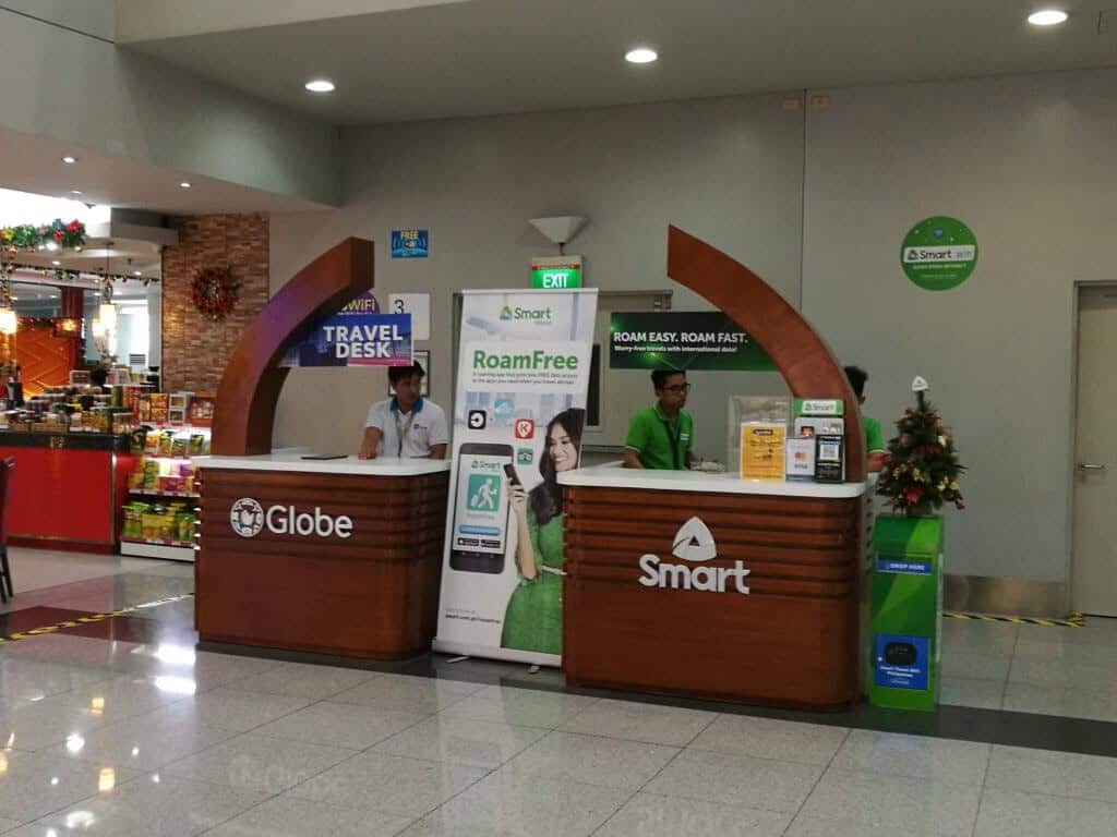 get a sim card at manila airport