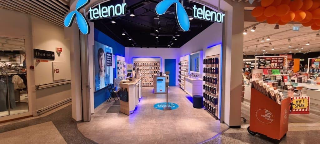 telenor store in norway