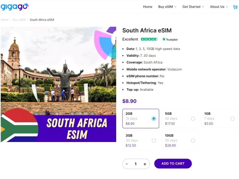 South Africa eSIM - an alternative to SIM cards