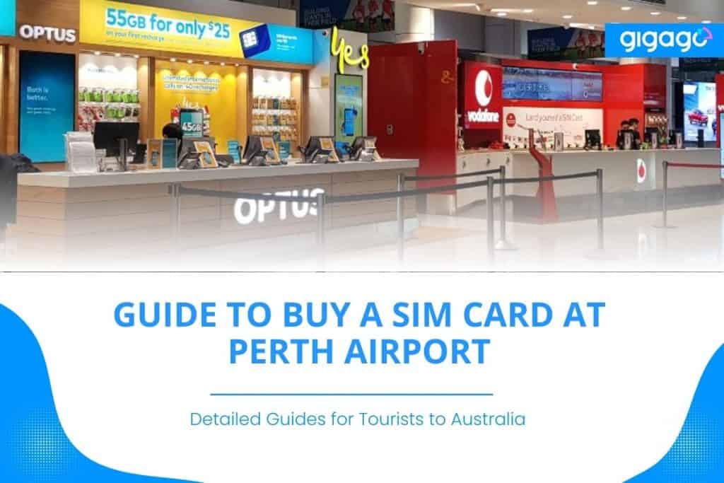 SIM Card at Perth Airport