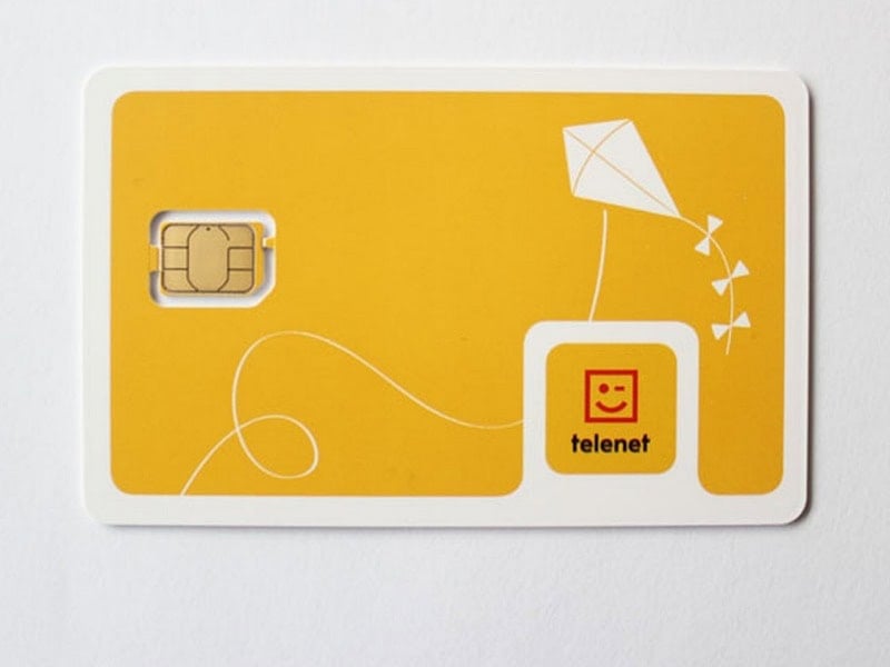 Telenet SIM cards data package