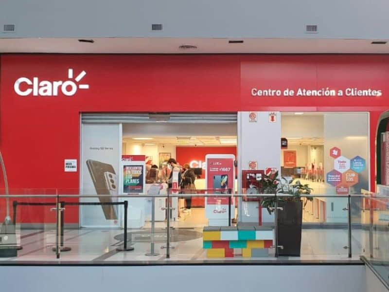 Claro's store in Buenos Aires