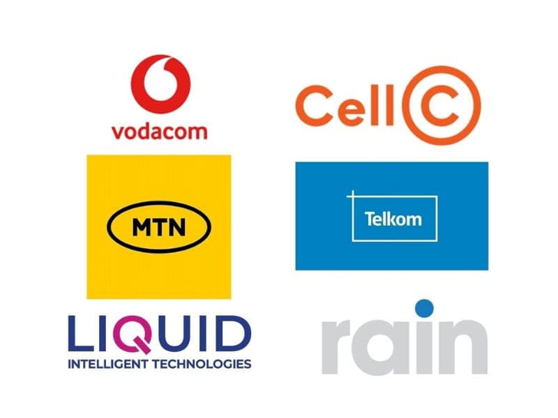 Major network operators in Cape Town city