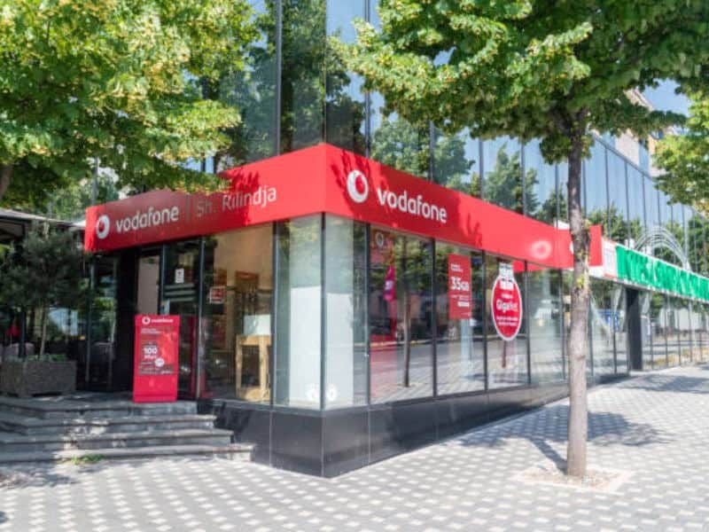 Vodafone store in Tirana