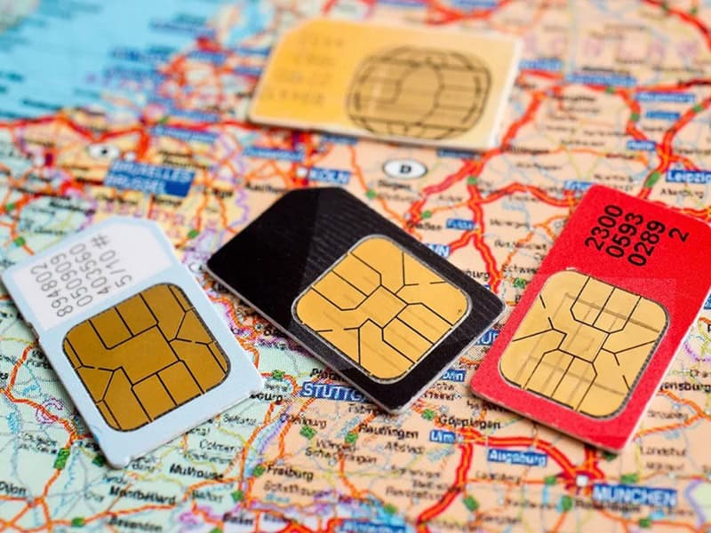 You need to verify information and register the SIM card