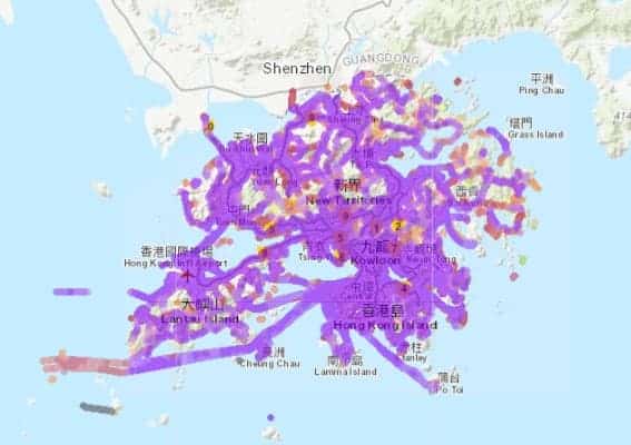 SmarTone Hong Kong coverage map
