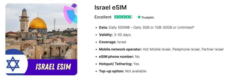 Gigago Israel SIM Card