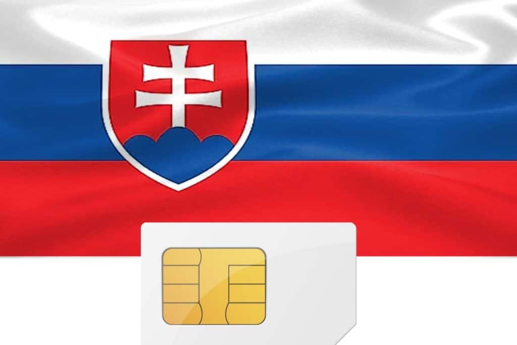 Physical SIM card for Slovakia