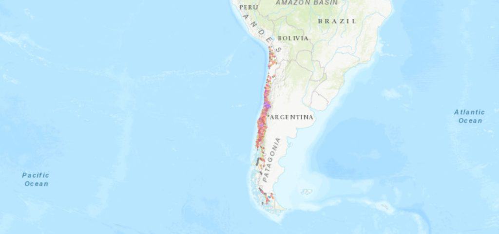 claro coverage map in chile