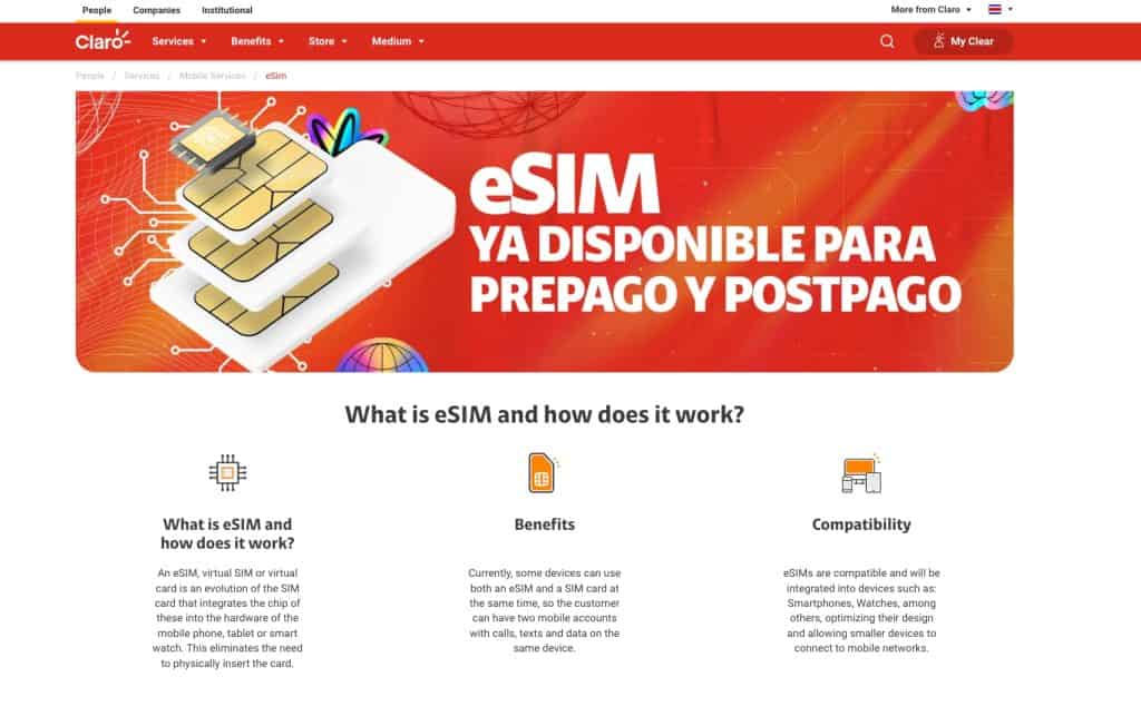 claro esim costa rica