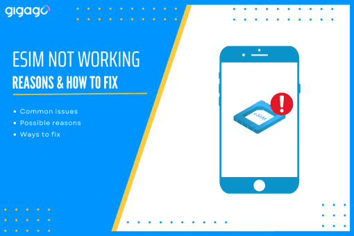 sms not working esim iphone