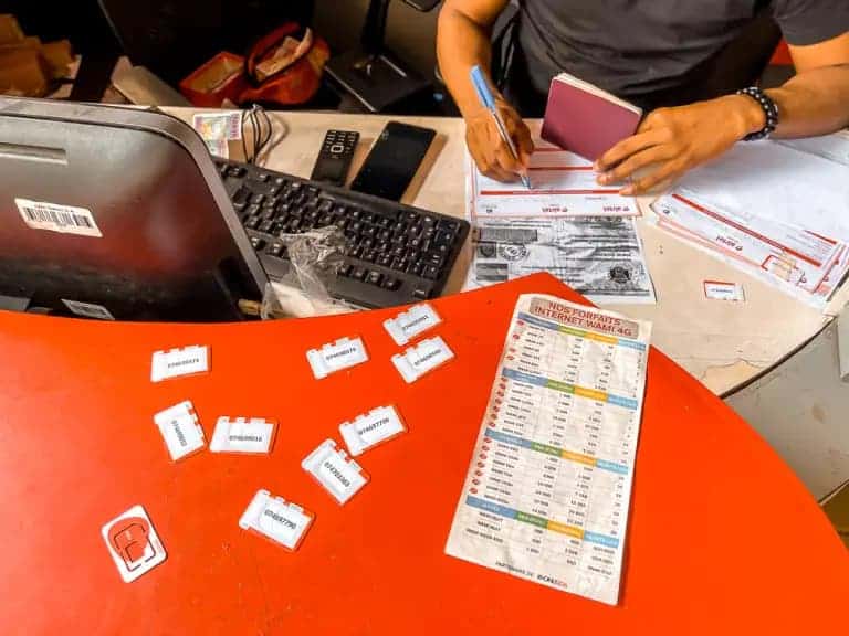 Buying Gabon SIM Card at the airport