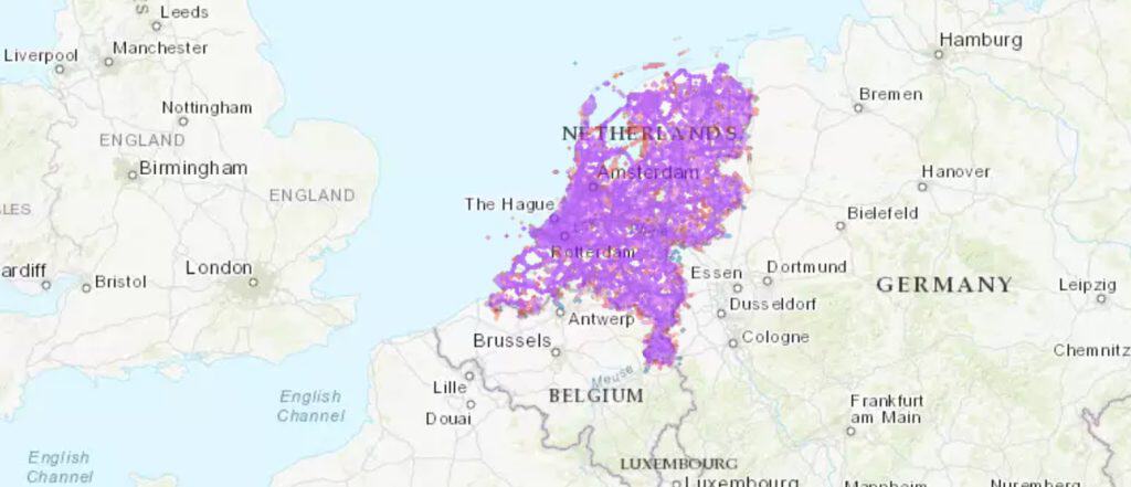 kpn mobile coverage in netherlands