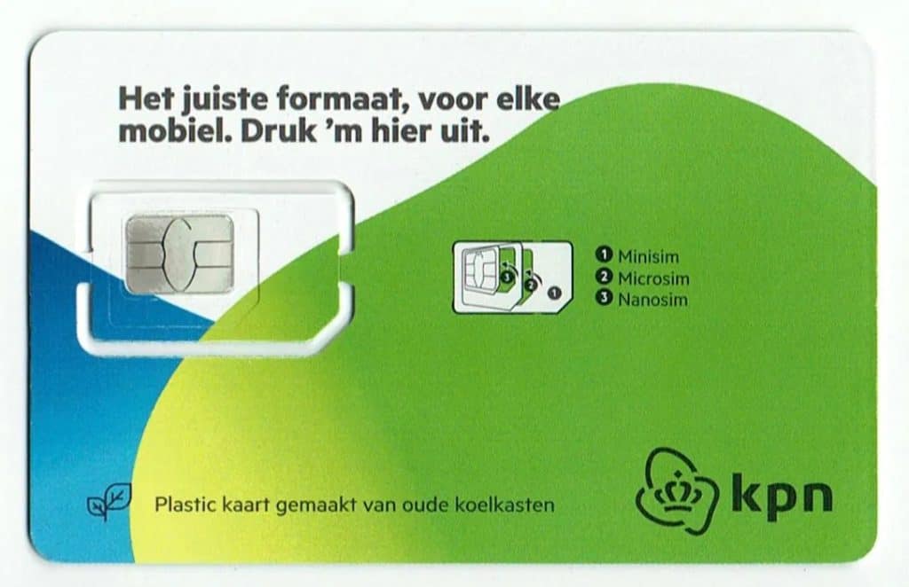 buy kpn the netherlands sim card