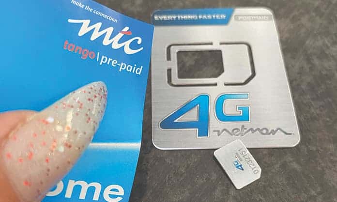 MTC Tongo prepaid SIM