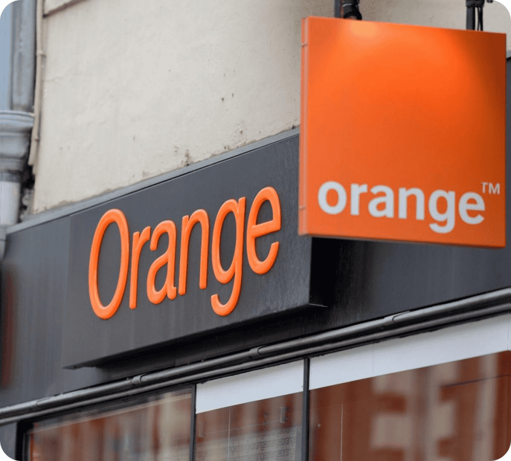 Orange store in Tunisia city center