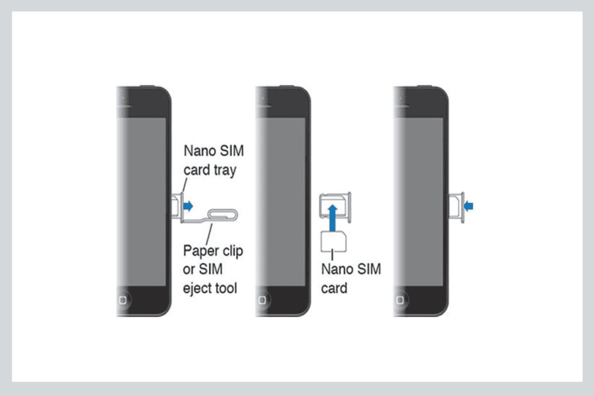 Steps to switch between SIM cards on iPhone