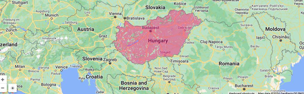 telekom coverage in hungary