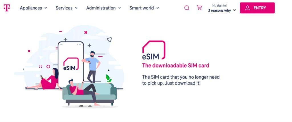 telekom esim hungary