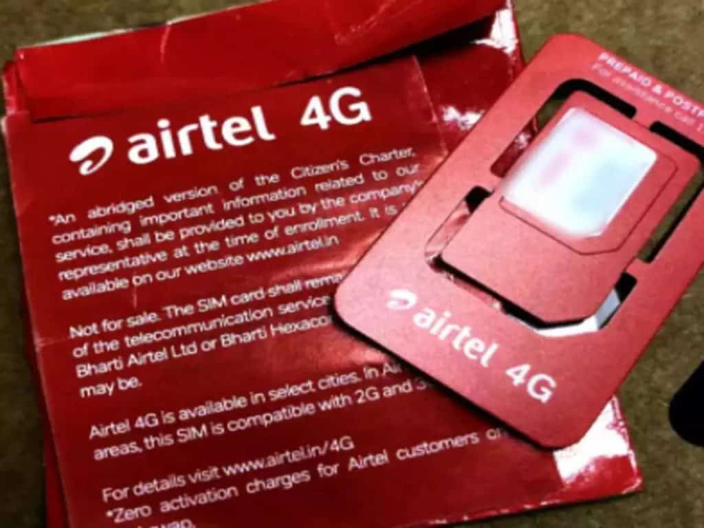 Some information on Airtel SIM Card