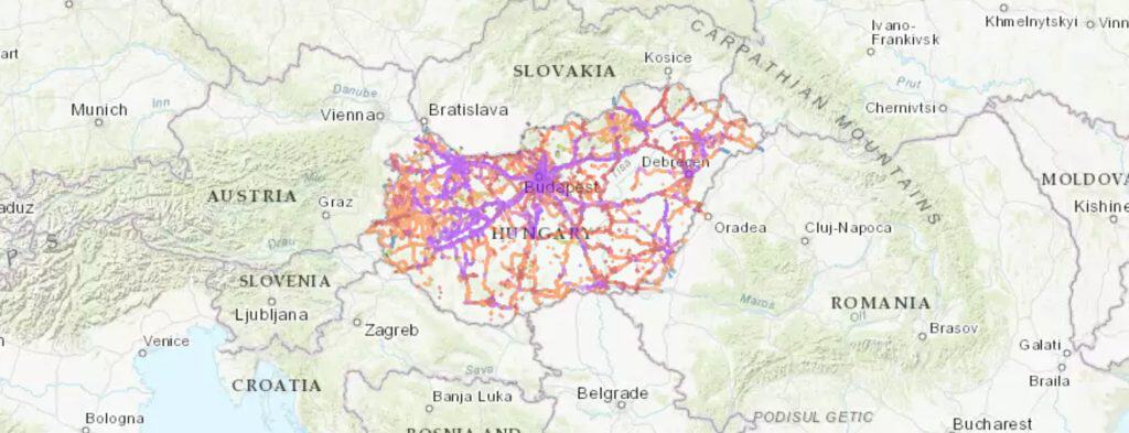 vodafone coverage in hungary