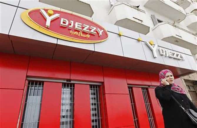 A Djezzy store in Algeria