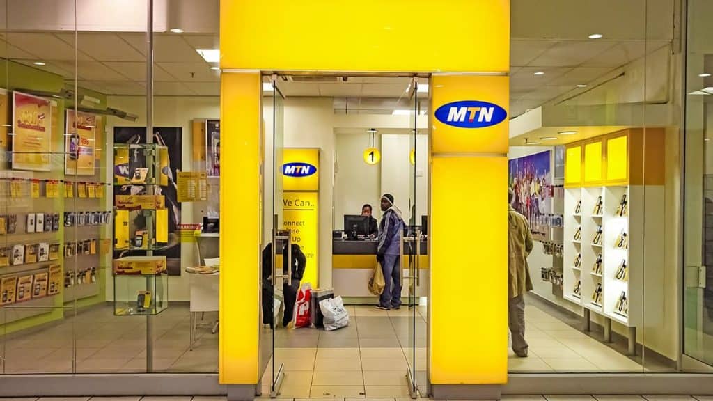 MTN stores in Cote D'Ivoire