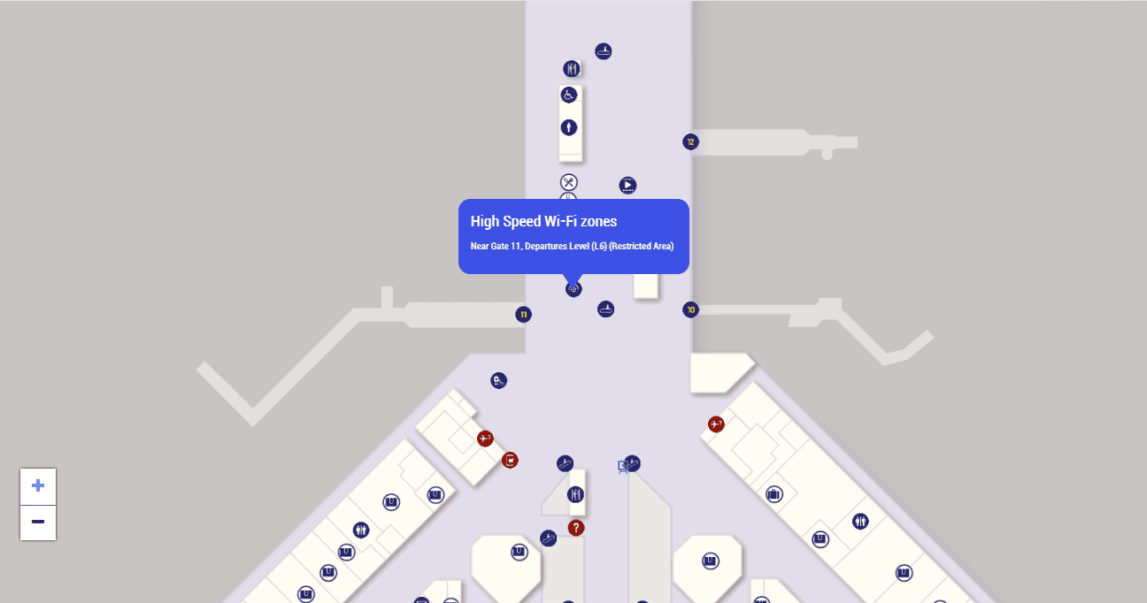 Position of #HKAirport Hi-Speed WiFi