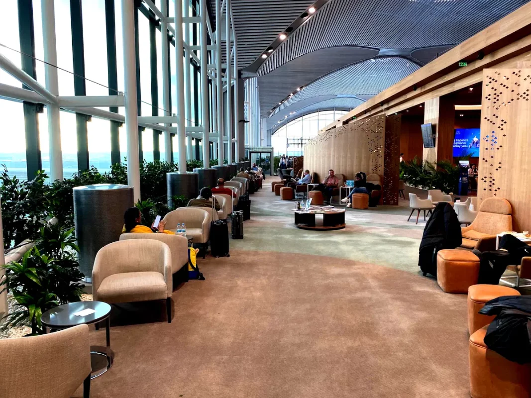 iGA lounge at Istanbul airport for connecting WiFi