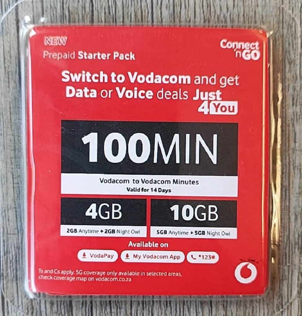 Vodacom SIM Card