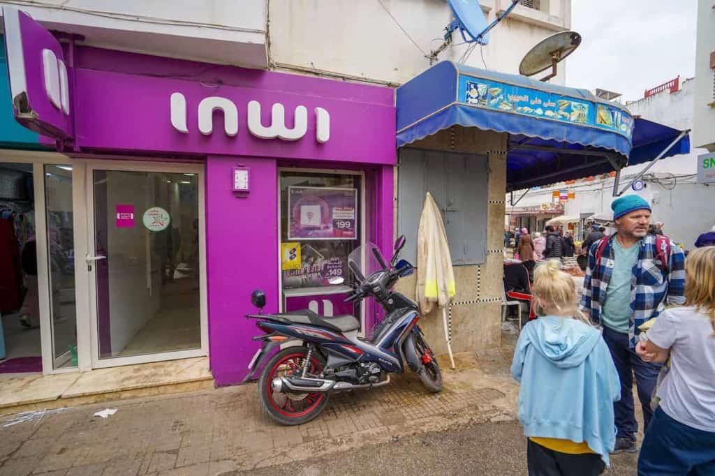 inwi store in rabat city