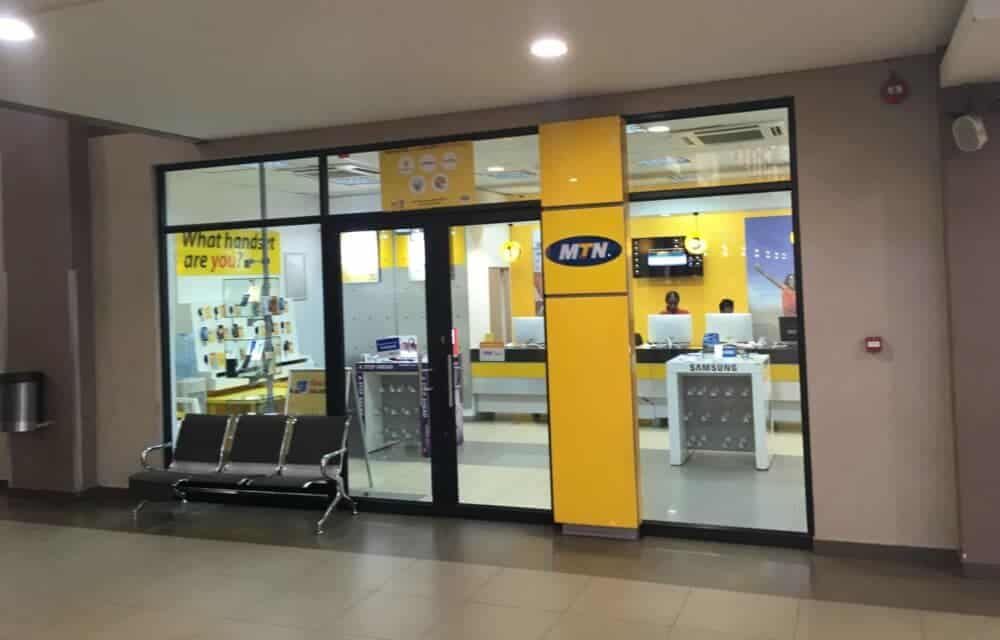 MTN store in Zambia