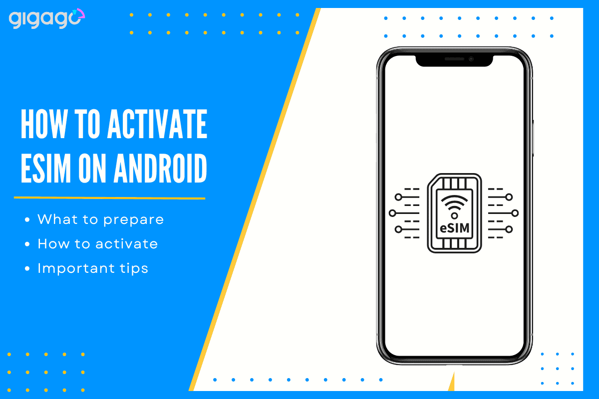 How to activate eSIM on Android