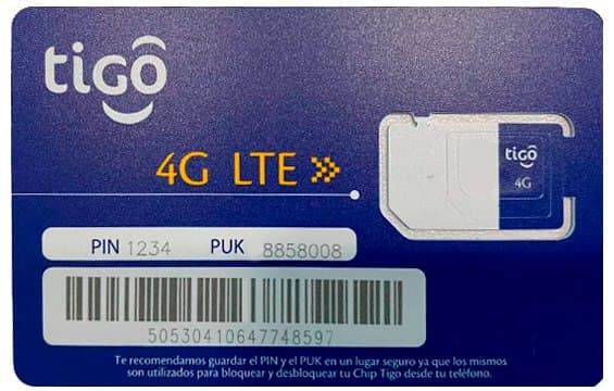 Tigo SIM Card