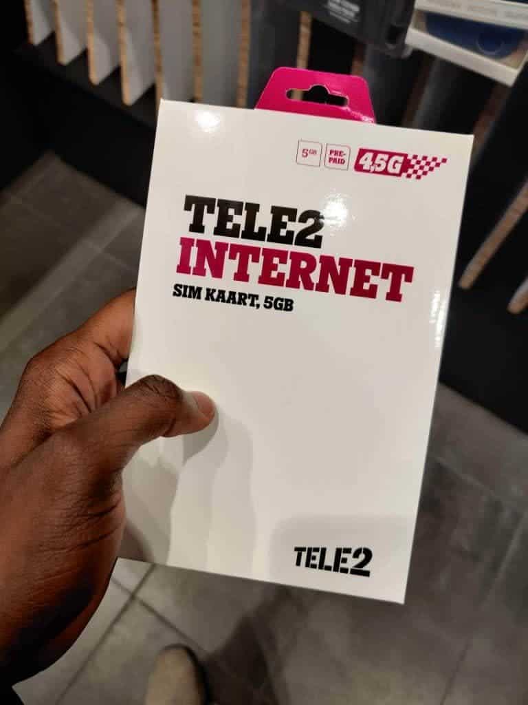 Tele2 Estonia SIM for Internet