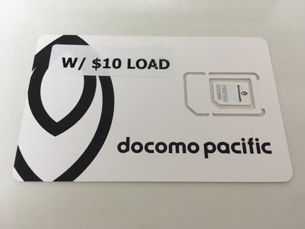 Docomo Pacific SIM Card