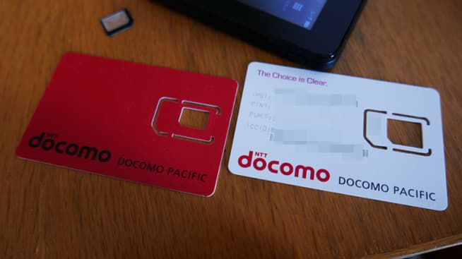 Docomo Pacific SIM card