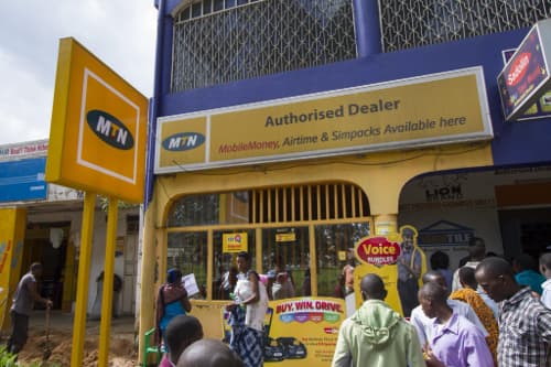 MTN store in city centre