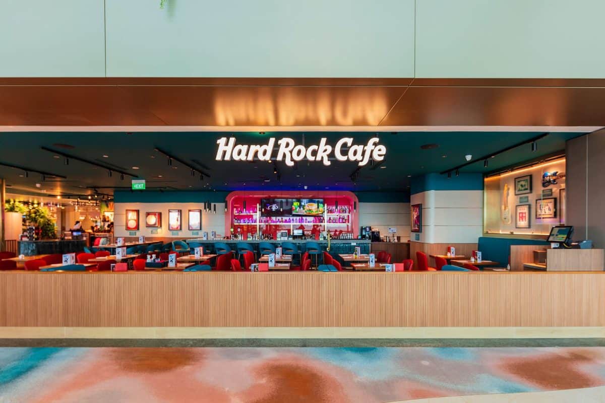 Hard Rock Cafe at Changi airport offers free WiFi