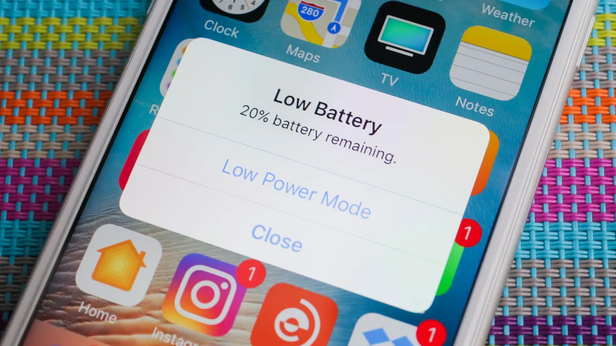 Factors impacting battery consumption causing low battery