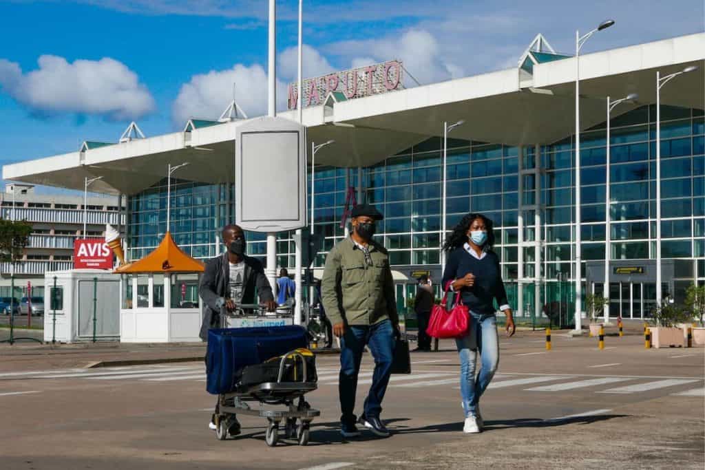 Registration process for getting a SIM card at Maputo Airport