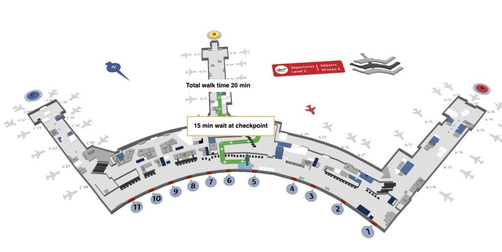 Sangster Airport Map