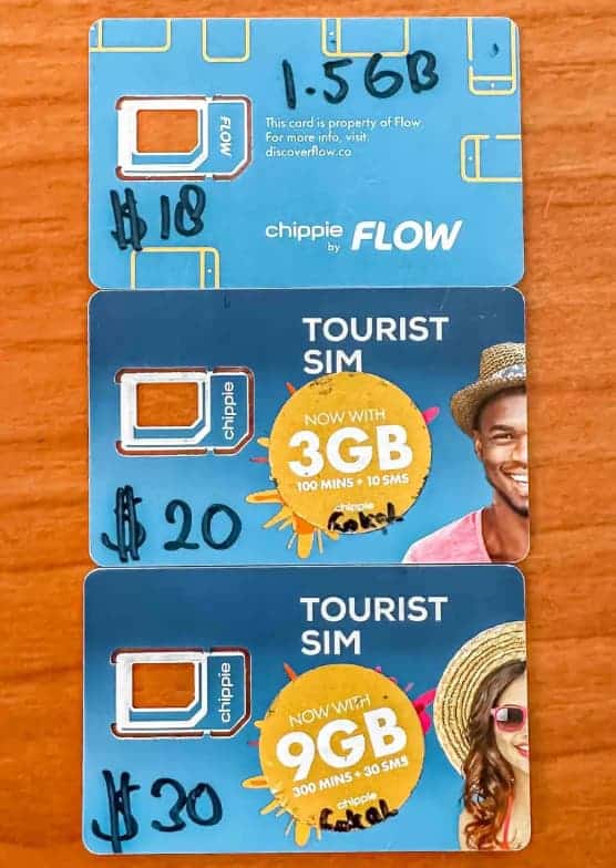 Flow SIM Card