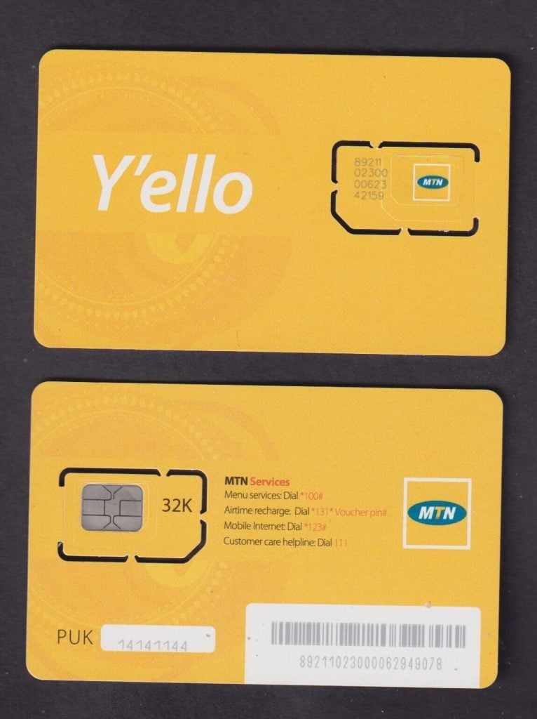 MTN SIM card