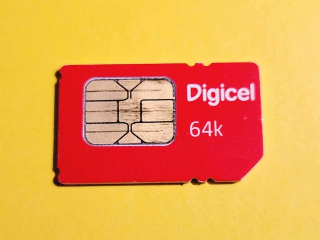 Digicel SIM Card